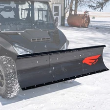 Eagle Talon Universal UTV Snow Plow System | 66-72 inch Adjustable Steel Blade