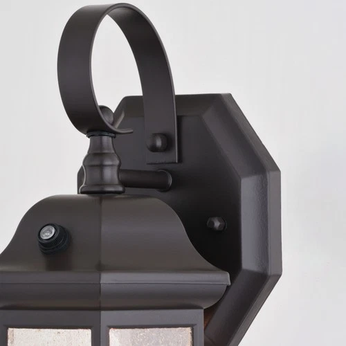 Vaxcel Lighting T0738 Wellington 11" Tall Outdoor Wall Sconce - Bronze - Picture 3 of 10