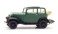 Artitec 387.644 Opel P4 Dach Offen GrüN Fertigmodell Ho 1:87 Neu