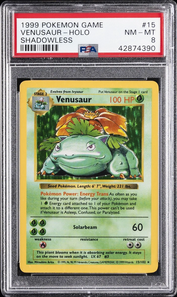 Pokmon TCG Professional Sports Authenticator (PSA) Base Set Grade 8  Individual Collectible Card Game Cards for sale | eBay
