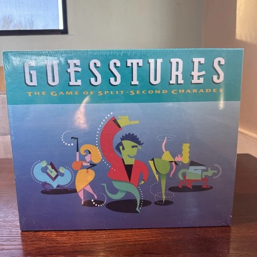 Vintage "Guesstures" Game by Milton Bradley 1990  Brand New Sealed
