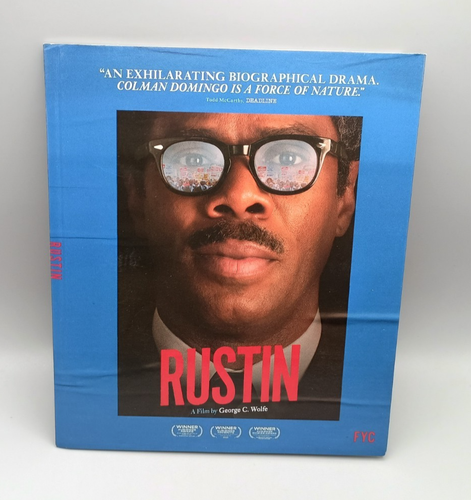 RUSTIN BLU-RAY FYC 2023 Netflix Full Length Movie Colman Domingo Chris ...