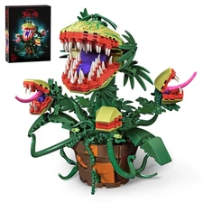 Piranha Plant Audrey II 2 Building Blocks Set, Toys Kit Horrors Flower Shop...
