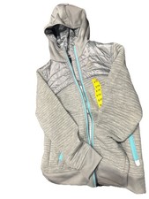 NEW Gerry Boy's G-Summit Fleece Overlay Shell Jacket Gray