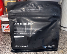 The Protein Works Diet Meal 360 High Protein Banana Smooth Shake 500g 7 Meals