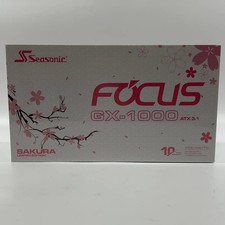 New Sakura Limited Edition SeaSonic Focus GX1000 80 Plus Gold 1000W Power Supply