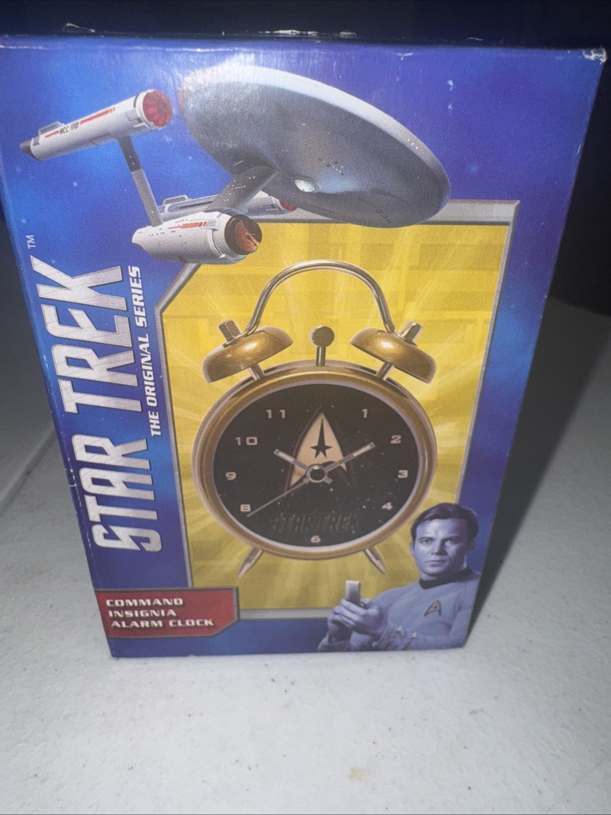 Star Trek Original USS Enterprise NCC-1701 Alarm Clock Underground Toys New