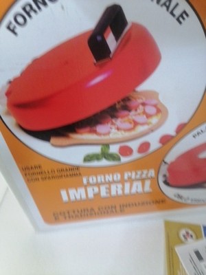FORNO CUOCI PIZZA ELETTRICO CUCINA 2 IN 1 FORNETTO DOPPIA COTTURA 1800WATT 30CM