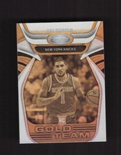 2020-21 Panini Certified #8 Obi Toppin Gold Team Rookies RC