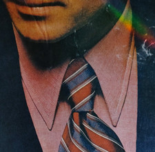 Vintage Retro 1970 Ad Arrow Stay At Home Shirt Madison Ave Collar Tapered Line