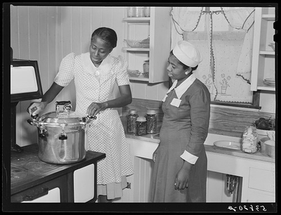 #ad #ad Thomastown Louisiana Rachel D Moore Almary Kelly Pressure Cooker Demo 1940 $13.49