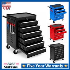 Rolling Tool Chest 6-drawer Tool Storage Cabinet Garage Toolbox Organizer Cart Rolling Tool Chest 6-drawer Tool Storage Cabinet Garage Toolbox Organizer Cart