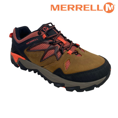 Merrell Damen-Ledersneaker All Out Blaze 2 Wandern Wanderweg Schnürschuhe