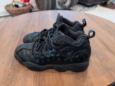 Nike Jordan Jumpman Team II BG, 820273-002 Size 7Y Black Smoke Good Condition
