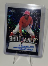 2018 Leaf Flash Baseball Flash Of Brilliance Juan Soto Auto Rookie /50