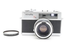   Exc 5  Minolta Hi-Matic 7s Rangefinder Film Camera ROKKOR 45mm f1.8 From JAPAN