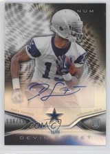 2014 Topps Platinum Rookie Refractor Black 136/150 Devin Street #18 Auto h3a