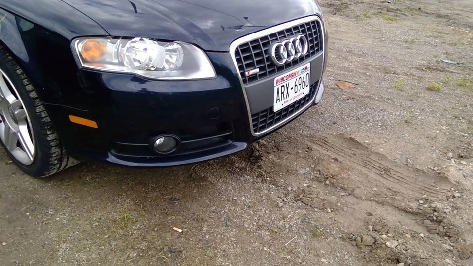 (LOCAL PICKUP ONLY) Rear Bumper Sedan Without Park Assist Fits 05-08 AUDI A4 407 - Image 3 of 4