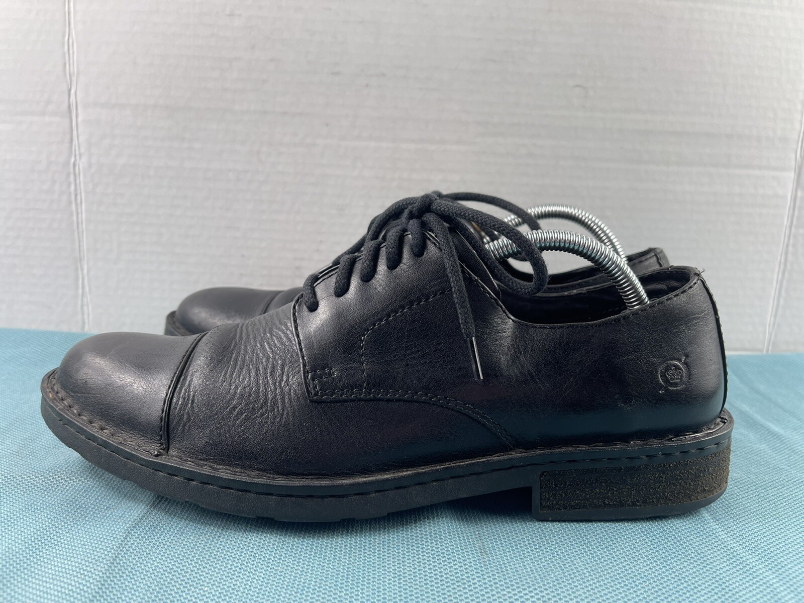 SAOLA Scarpe Born Børn Boc Oxford uomo 10 M nere pelle punta cappuccio stringate eleganti derby