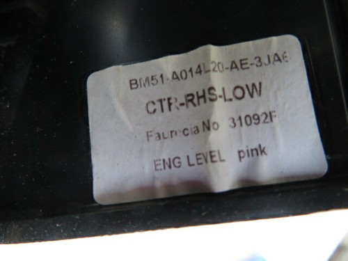 2012 - 2014 Ford Focus Radio Phone Control Panel Bezel Hazard CM51-188835-JAW - Picture 9 of 10
