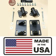 [SR] Sonoma S10 Full Engine Mount Adapter Plates Urethane Swap Kit LSX LS1 LS2