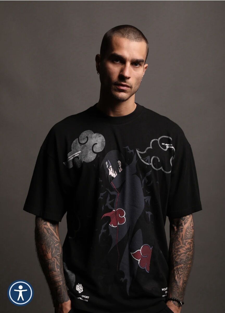 人気ブランドからコーディネートを探す ITACHI” “ NARUTO X SPORT DARC BLACK/WHITE 1ST (RARE AKATSUKI Mサイズ