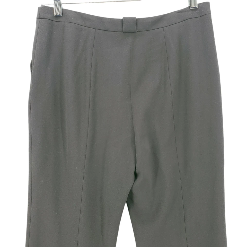 Pantalones de vestir de lana Giorgio Armani grises usados en excelente estado talla 46 Foto 4 de 4