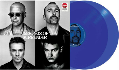 U2 - Songs Of Surrender Exclusive Transparent Blue 2 Vinyl LP NEU