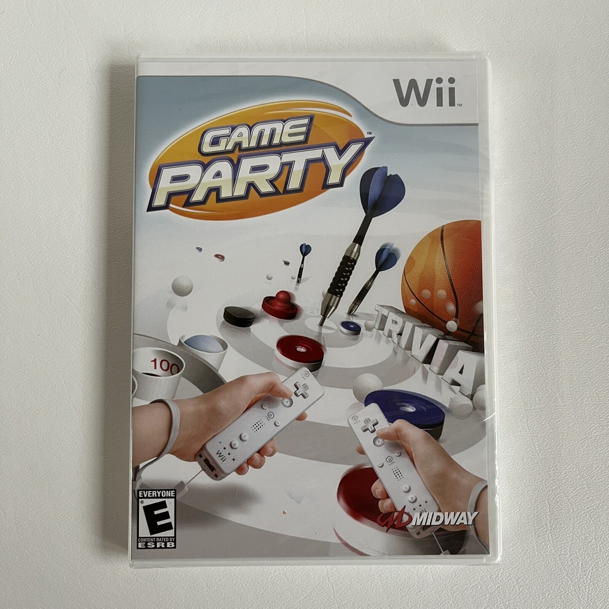 Wii Game Party Family Game - Darts, Skee Ball, Air Hockey, Trivia