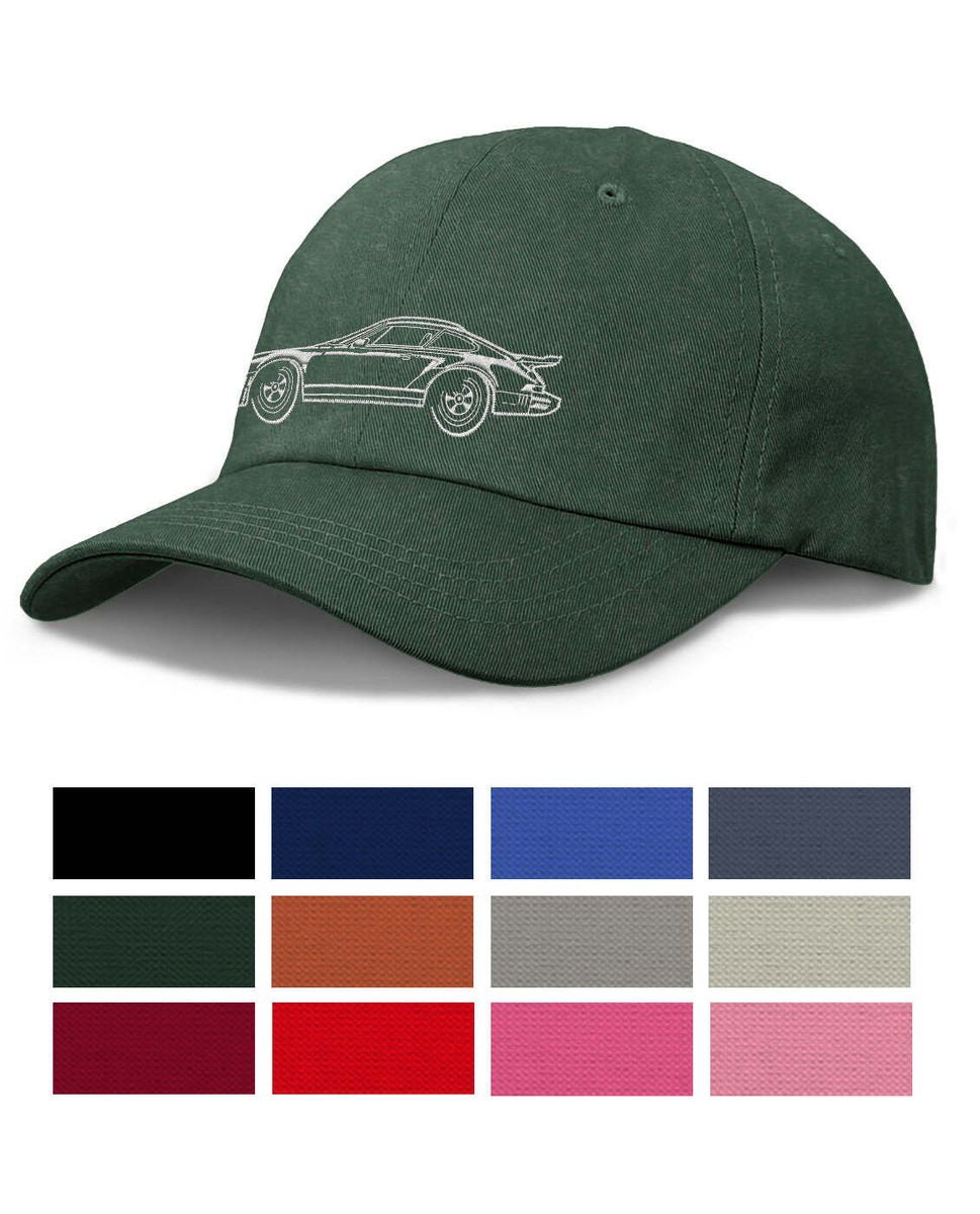 Porsche 911 Turbo - Baseball Cap for Men & Women - Side View Porsche 911 Turbo - Baseball Cap for Men & Women - Side View