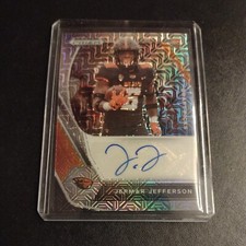#20/25 Jermar Jefferson Mojo Auto Card 2021 Panini Prizm Oregon St Lions Rookie