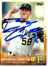 Brandon Cumpton Pittsburgh Pirates 2015 Topps Signed Card