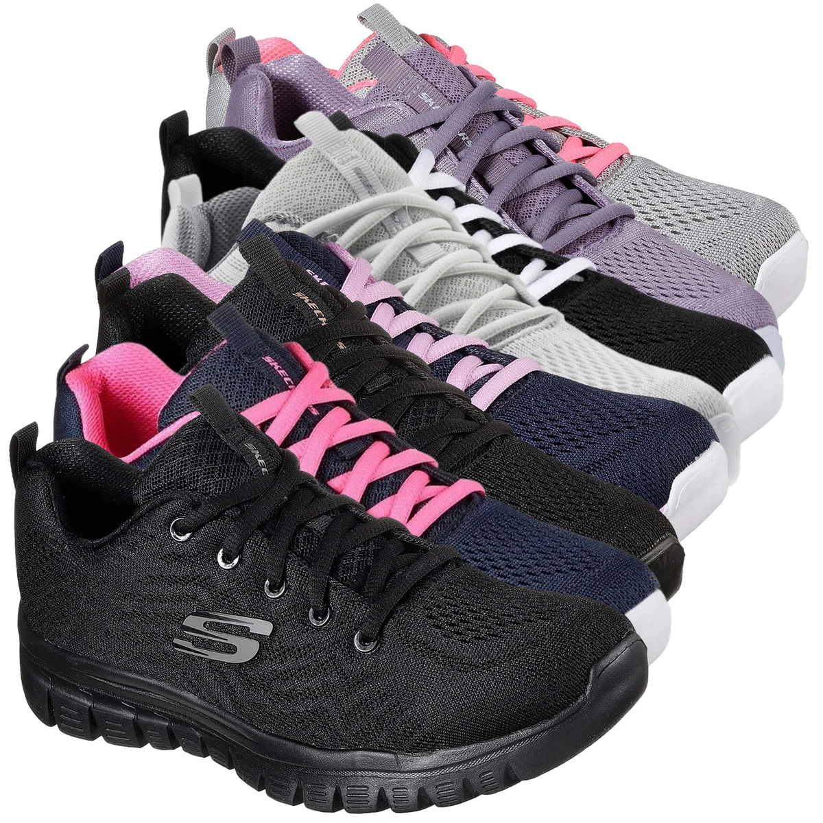 Walking skechers shop womens trainers