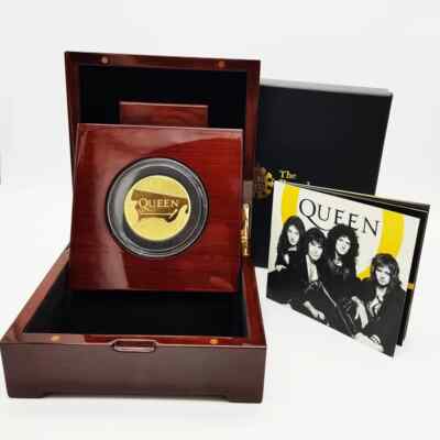 Great Britain UK 2020 £500 Music Legends QUEEN 5 oz Gold Proof
