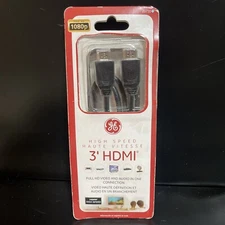 GE 3’ HDMI Cable 1080p Full HD  20710