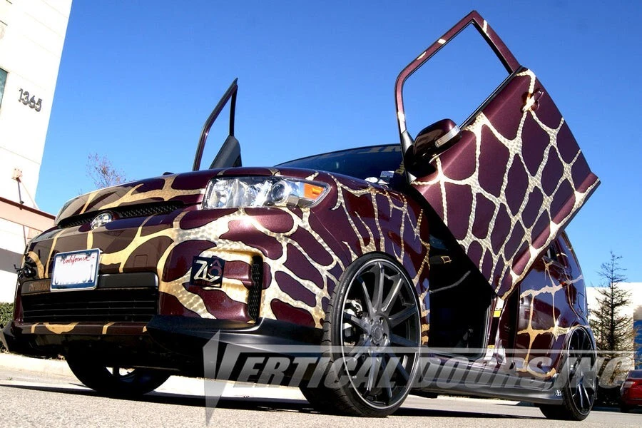 Scion XB 2008-2015 Bolt on Lambo Doors Vertical Doors Inc EASY INSTALL - Image 3 of 4