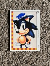 BEN SCHWARTZ SIGNED SONIC THE HEDGEHOG 1993 TOPPS CARD PROOF AUTOGRAPH