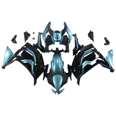 Black Blue Fairing Kits for Kawasaki Ninja 650r 2021 22 2023 Injection Bodywork