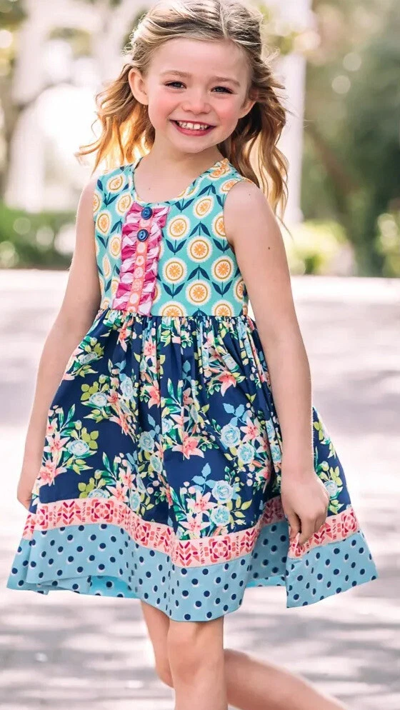 Girls Wildflowers clothing Best Day Ever Boardwalk Ballet dress size 10 NWT