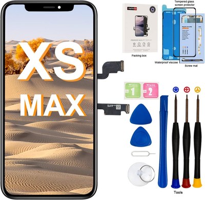 For iPhone Xs MAX LCD Screen Replacement 6.5 Inch Assembly Display 3D Touch