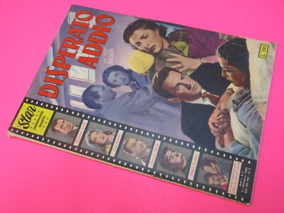 1955 GIANT FILM NOVEL STAR 8 CFS DESPERATE FAREWELL MASSIMO GIROTTI BOURDIN