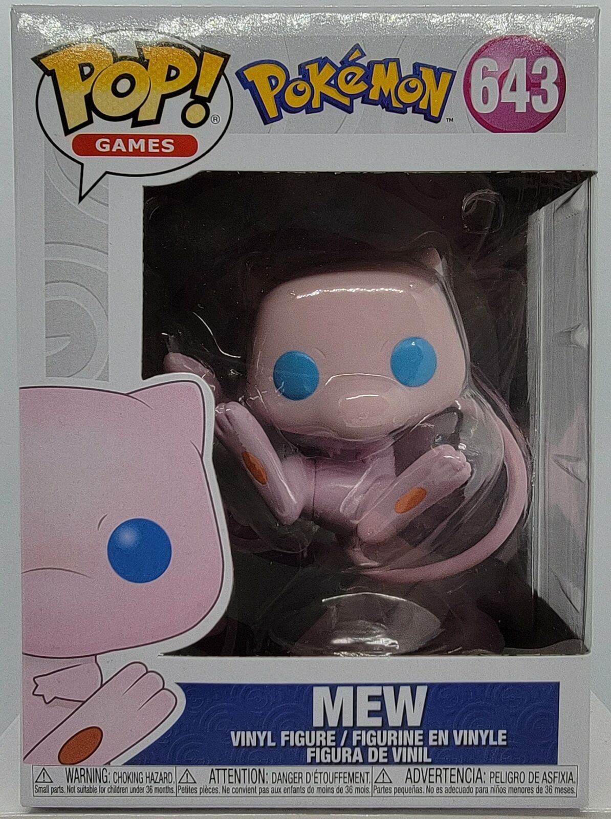 Funko POP Games: Pokemon - Mew,Multicolor,One Size