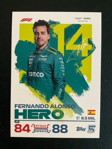 *PICK YOUR CARD* ASTON MARTIN 2024 Topps Turbo Attax Formula 1 F1 Alonso/Stroll - Bild 5 von 15