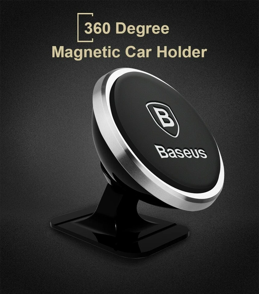 Universal Magnetic 360 Degree Multi Angl GPS Mobile Smart Phone Holder Car Dush - Image 4 of 4