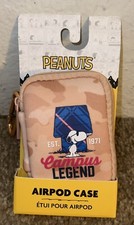Peanuts Campus Collection Neoprene Snoopy "Campus Legend" Air Pod Case