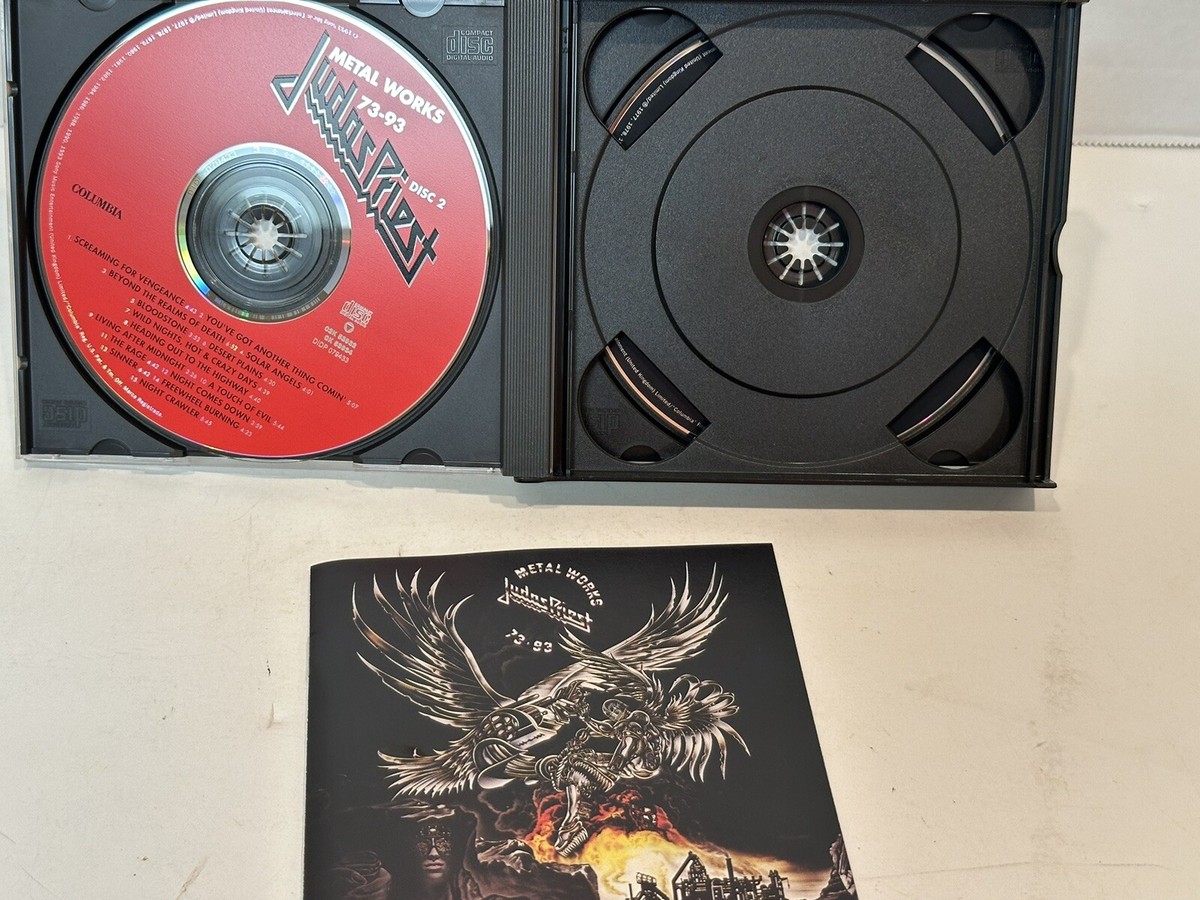 JUDAS PRIEST Metal Works 73-93 2 Disc CD Box Set Greatest Hits