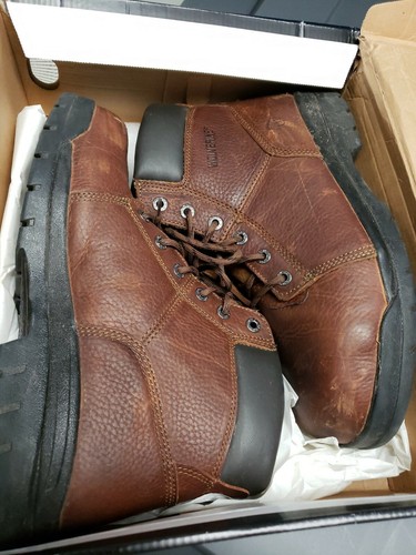 Wolverine Men's Marquette 6-Inch Non-Steel Toe Work Boot - Full Grain Leather, Moisture-Wicking Lining - View #13
