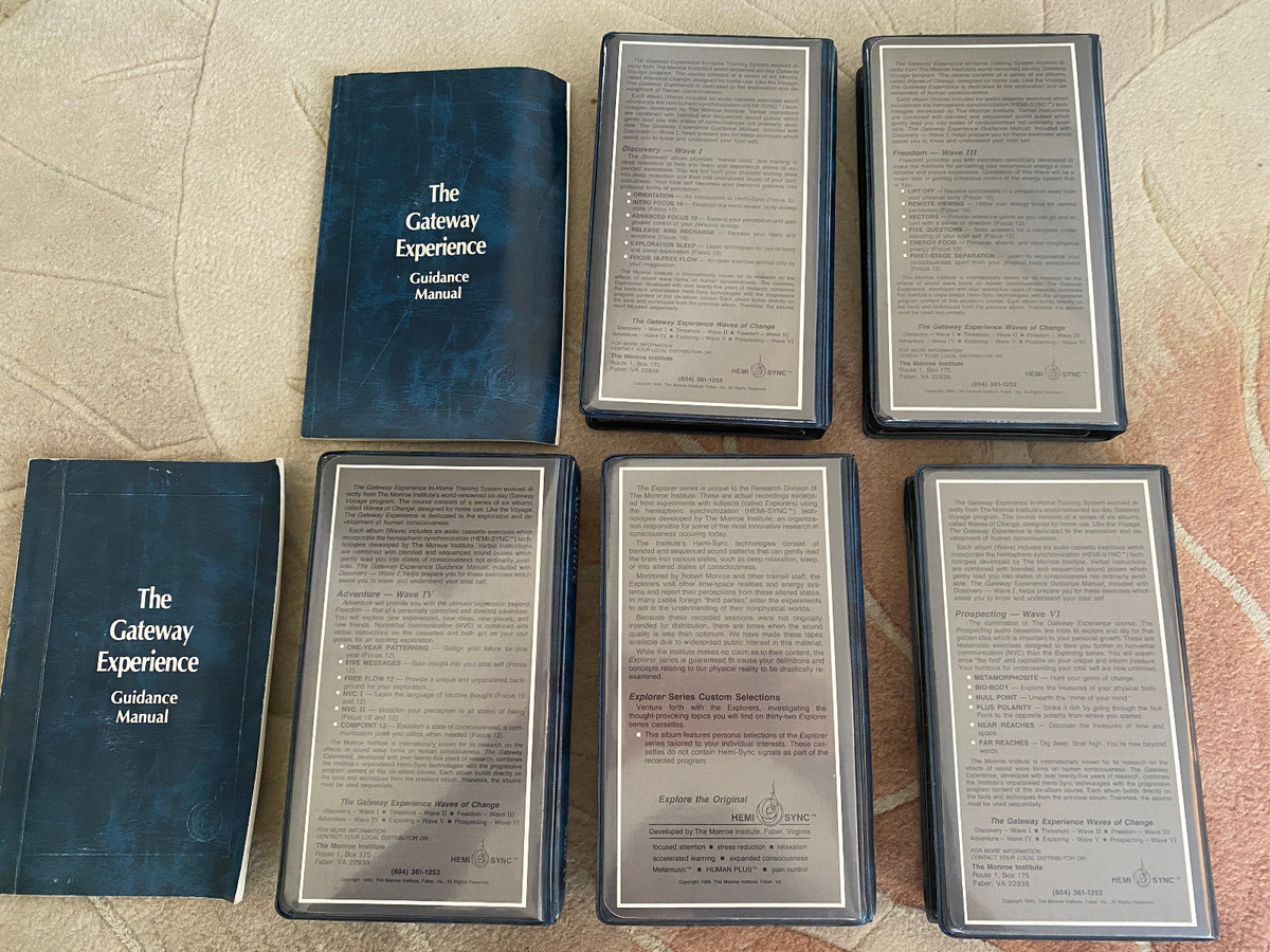 The Gateway Experience Cassette 1981 Monroe Institute Waves Hemi