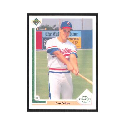 1991 Upper Deck Dan Peltier Rangers #69