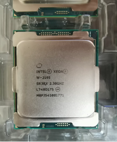 CPU Intel Xeon W-2195 SR3RX – 18 Core 36 Thread, 2.3GHz, 24.75MB Cache, LGA2066, Usata